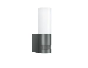 Lampa elewacyjna z czujnikiem ruchu i zmierzchu Steinel L 605 S LED PIR 11,3W 3000K 729lm IP44 IK03 230V antracyt / aluminium / szkło