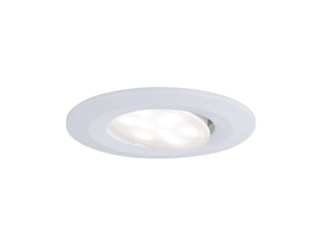 Zestaw opraw do wbudowania CALLA LED 10X6W 530lm okrągła wychylna 4000K IP65 230V biały matowy / tworzywo sztuczne - 2