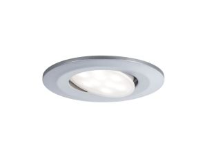 Oprawa do wbudowania CALLA LED 6W 530lm okrągła wychylna 4000K IP65 230V chrom matowy
