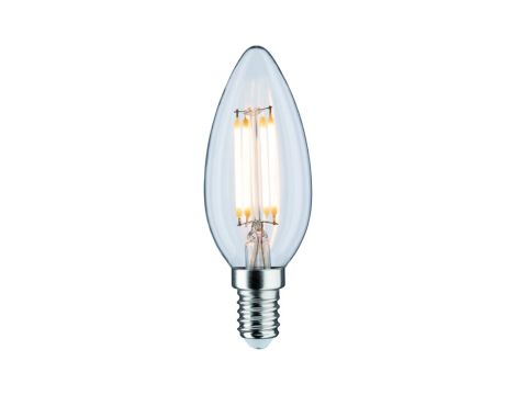 Źródło światła LED Świeca 4W 230V 470lm E14 2700K przeźroczysty