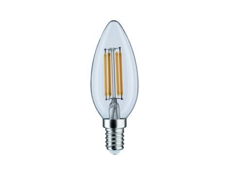 Źródło światła LED Świeca 4W 230V 470lm E14 2700K przeźroczysty - 2