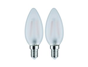 Źródło światła LED Świeca 2x2,5W 230V250lm E14 2700K Mat - image 2