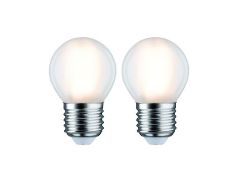 Źródło światła LED Kropla 2x4W 230V 470lm E27 2700K Mat