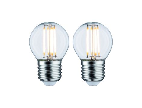 Źródło światła LED Kropla 2x4W 230V 470lm E27 2700K przeźroczysty