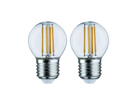 Źródło światła LED Kropla 2x4W 230V 470lm E27 2700K przeźroczysty - 2