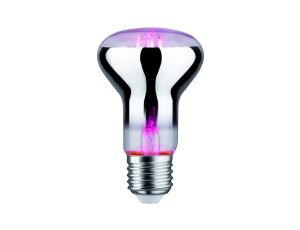 Źródło światła prowzrostowe LED Plant R63 E27 6,5W 1300K 200lm 230V srebrny / szkło