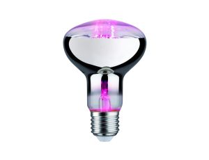 Źródło światła prowzrostowe LED Plant R80 E27 6,5W 1300K 200lm 230V srebrny / szkło