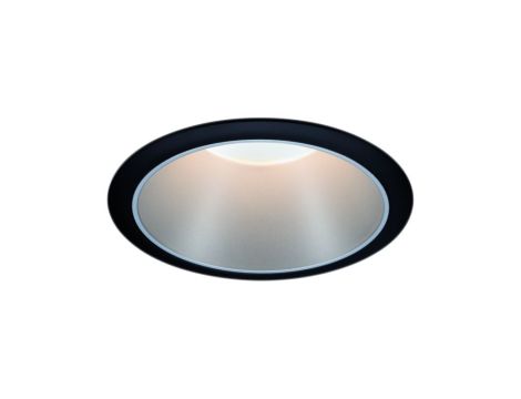 Oprawa do wbudowania COLE COIN LED 3-STEP DIM 1x6W 470lm 2700K IP44 230V czarny / srebrny-matowy