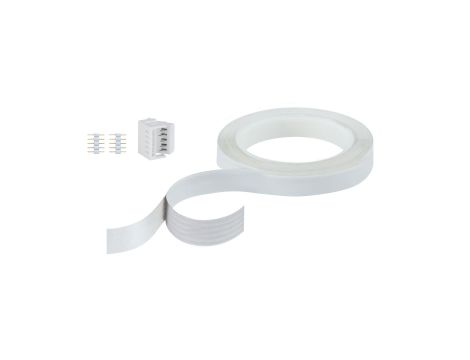 MaxLED Łącznik pod tapetę 3m Biały Tworzywo sztuczne