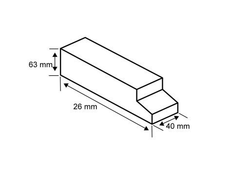 Uniwersalny zasilacz LED PlugIn 12W 230/24V DC Czarny Tworzywo sztuczne - 2