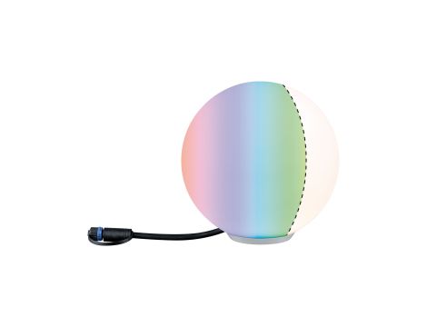 Oprawa ogrodowa Plug & Shine GLOBE 200mm SH Zigbee RGBW IP65 24V biały