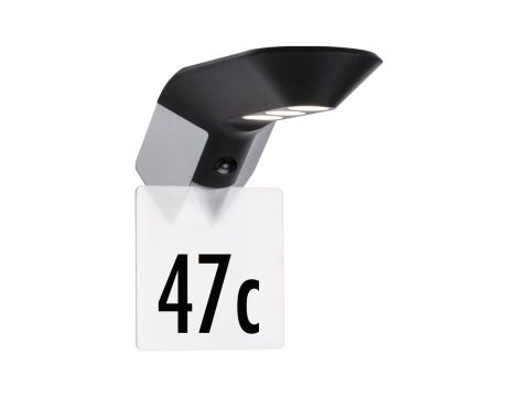 Oprawa elewacyjna SOLEY LED solar SH Zigbee 3000K 42lm czujnik ruchu+ zmierzchu IP44 antracyt - 3