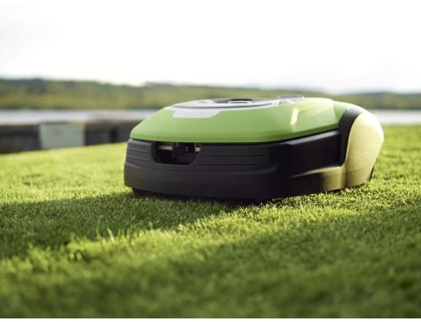 Robot koszący Greenworks OptiMow 10 GSM, 1000 m2 - 2