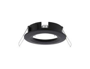 Zestaw opraw do wbudowania stała Choose max.3x10W ściemnialna 78mm IP44 230V czarny mat / aluminium - image 2