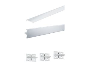 Profil Duo do taśm LED zestaw 100cm 2 klipsy + dyfuzor