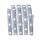 Taśma MaxLED 250 zestaw podstawowy 1.5m ciepły Biały IP44 2700K 6W 230/24V srebrny / tworzywo sztuczne