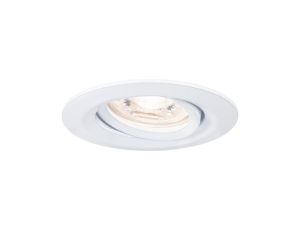 Oprawa do wbudowania NOVA COIN LED Mini wychylna 4W 310lm 65mm 2700K IP23 230V biały mat