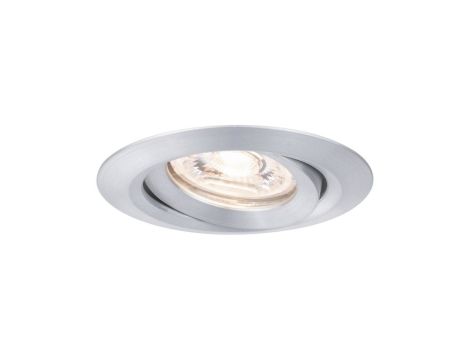 Oprawa do wbudowania NOVA COIN LED Mini wychylna 4W 310lm 65mm 2700K IP23 230V aluminium mat