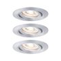 Oprawa do wbudowania NOVA COIN LED Mini wychylna zestaw 3x4W 310lm 65mm 2700K IP23 230V aluminium mat - 2