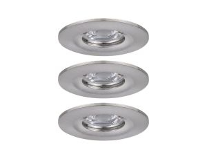 Oprawa do wbudowania NOVA COIN LED Mini stała zestaw 3x4W 310lm 65mm 2700K IP44 230V szczotkowane żelazo - image 2