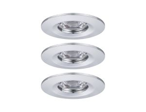 Oprawa do wbudowania NOVA COIN LED Mini stała zestaw 3x4W 310lm 65mm 2700K IP44 230V chrom mat - image 2