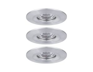 Oprawa do wbudowania NOVA COIN LED Mini stała zestaw 3x4W 310lm 65mm 2700K IP44 230V aluminium - image 2