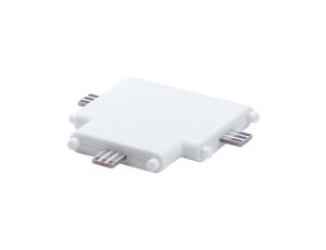 Łącznik Clever Connect T Border 12V biały mat / tworzywo sztuczne