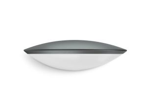 Lampa elewacyjna z czujnikiem ruchu i zmierzchu Steinel L 825 SC LED iHF Bluetooth Mesh Connect 9,7W 3000K 707lm IP44 IK03 230V antracyt / aluminium