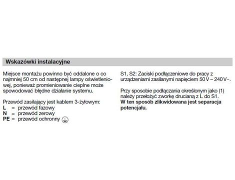 Czujnik ruchu i obecności Steinel ISD 360 ECO podtynkowy z łapkami IP20 okrągły biały MP konfekcja 1 szt. - 3