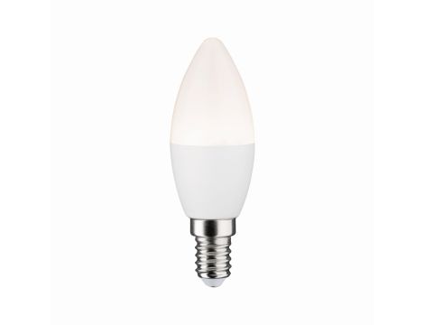 Źródło światła LED ZB Świeca 400lm 5,5W 2700K Mat ściem E14 230V