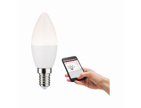 Źródło światła LED ZB Świeca 400lm 5,5W 2700K Mat ściem E14 230V - 3