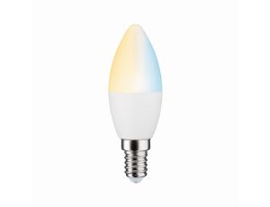 Źródło światła LED ZB Świeca 400lm 5,5W regulacja barwy Mat ściem E14 2700K 230V