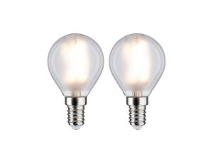 Źródło światła LED Kropla 2x 470lm E14 2700K przeźroczysta