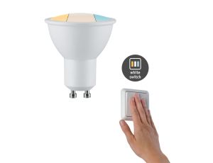 Źródło światła LED GU10 3-STEP DIM 5.9W 470lm 2700-6500K 230V biały / tworzywo sztuczne