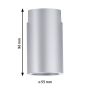 Oprawa URail Ceiling Socket max 1x20W E27 230V  metal / Chrom - 4