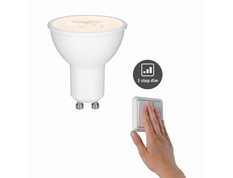 Źródło światła LED GU10 460lm 2700K 6,5W 3- stopniowe regulacja barwy - 3