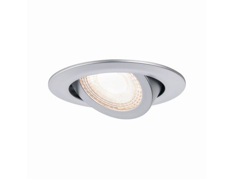 Zestaw opraw wbudowanych ruchome LED 3x6W 3000K 230V Chrom-mat/Tworzywo sztuczne - 2