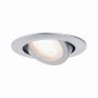 Zestaw opraw wbudowanych ruchome LED 3x6W 3000K 230V Chrom-mat/Tworzywo sztuczne - 3