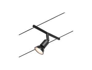 System linkowy spot Salt max1x10W GU5,3 Czarny mat/Chrom 12V DC 60VA twszt/metal - image 2