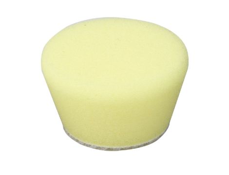 Profesjonalne gąbki polerujące śr. 30 mm, średnie (żółte), 2 sztuki