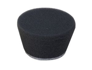 Profesjonalne gąbki polerujące śr. 30 mm, miękkie (czarne), 2 sztuki