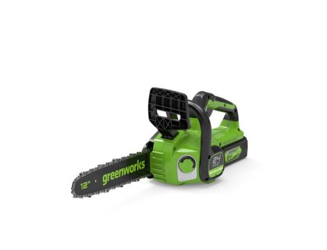 24V pilarka łańcuchowa Greenworks GD24CS30K4 zestaw ładowarka + aku 4Ah - 2