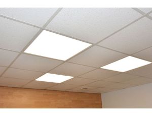 Panel LED OfficeLight 40W 4000K 4635lm IP44 595x595 ATEST PZH 230V biały / aluminium/ tworzywo sztuczne - image 2