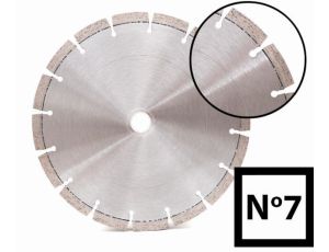 Tarcza diamentowa 230 x 22/10 ABRABORO N7 laser, profesjonalna