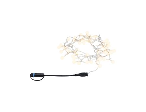 Łańcuch świetlny Plug & Shine 5m 48x2lm DIM 300K IP44 24V biały / tworzywo sztuczne