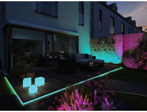 Taśma zewnętrzna LED RGBW 10m Plug & Shine SH Zigbee 39W IP67 24V - 3