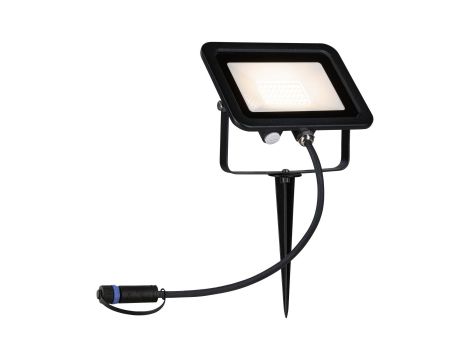 Naświetlacz Plug & Shine FLOOD SPOT 15.5W 1400lm 3000K IP65 24V czarny / aluminium