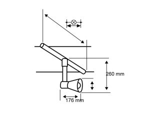 URail Spot Zeuz 1x33W 39st. Schwarz matt 230V Metal/Plastic 4000K triac dimmable - image 2