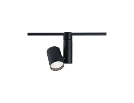 URail Spot Zeuz 1x33W 39st. Schwarz matt 230V Metal/Plastic 4000K triac dimmable