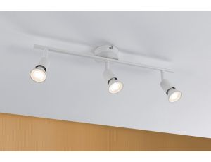 Oprawa ścienno-sufitowa CAROLINA GU10 max. 3x10W 230V biały mat / metal - image 2